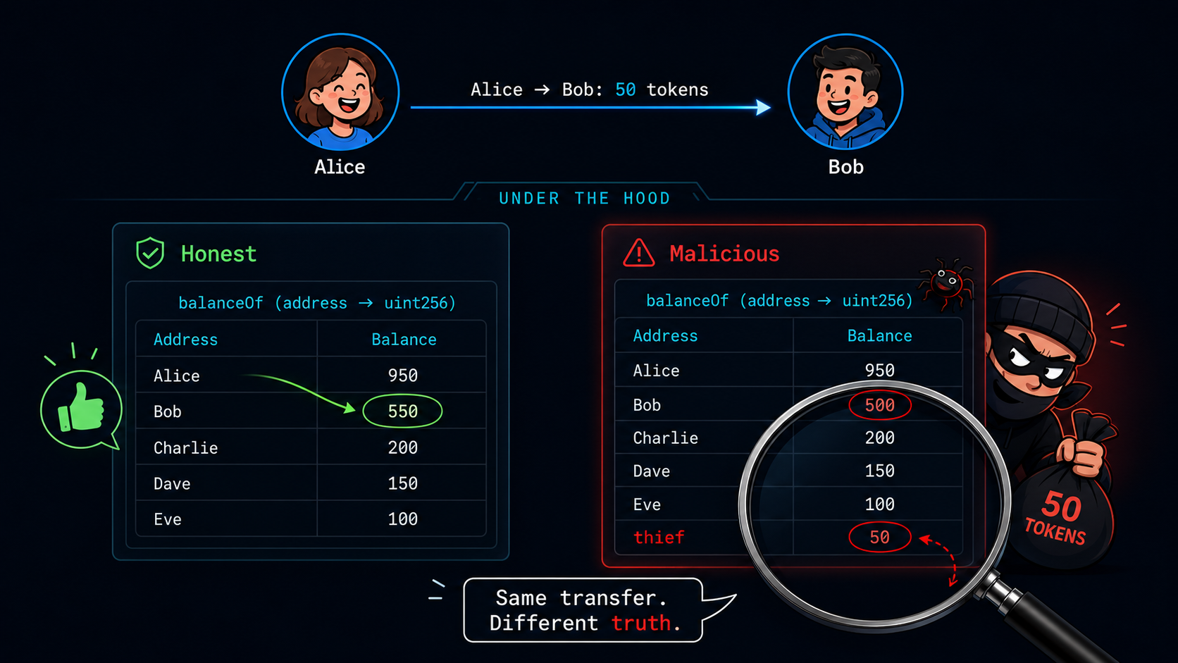 Catching a Malicious Transfer with Apollo