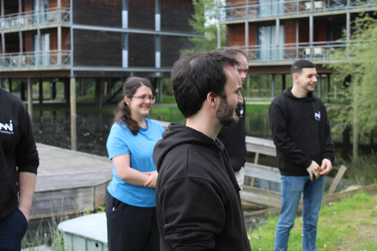 Team seminar, by the lake